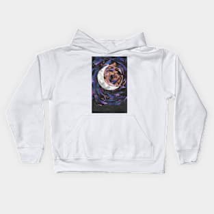 Late Night Moon Kids Hoodie